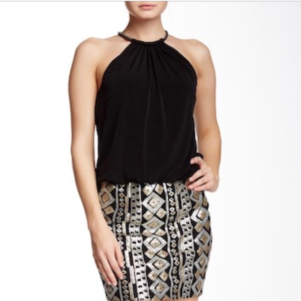 Jessica Simpson halter dress